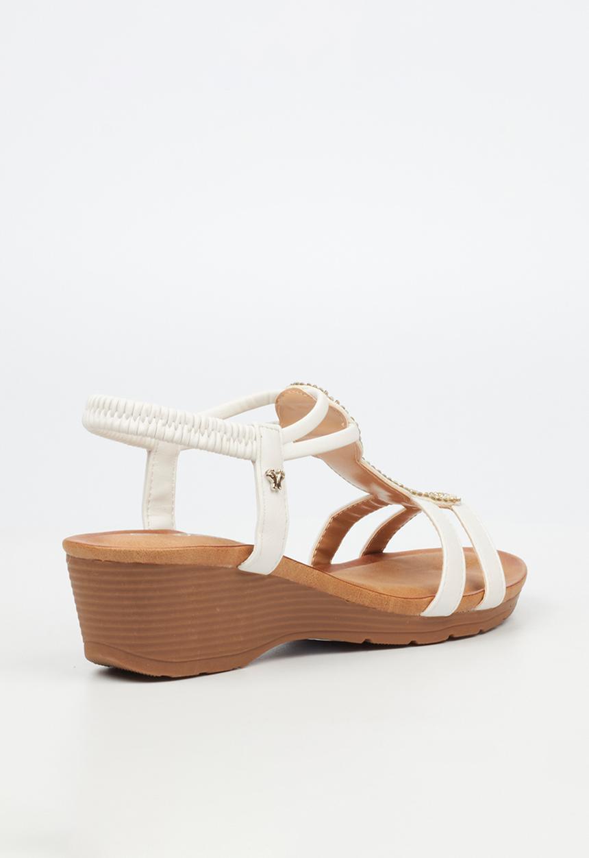 Butterfly Feet - Alysia 1 heel - white