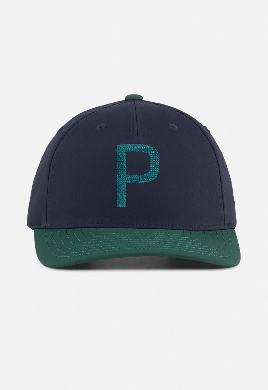 PUMA - Crafted P Cap - Deep Navy-Green Terrain