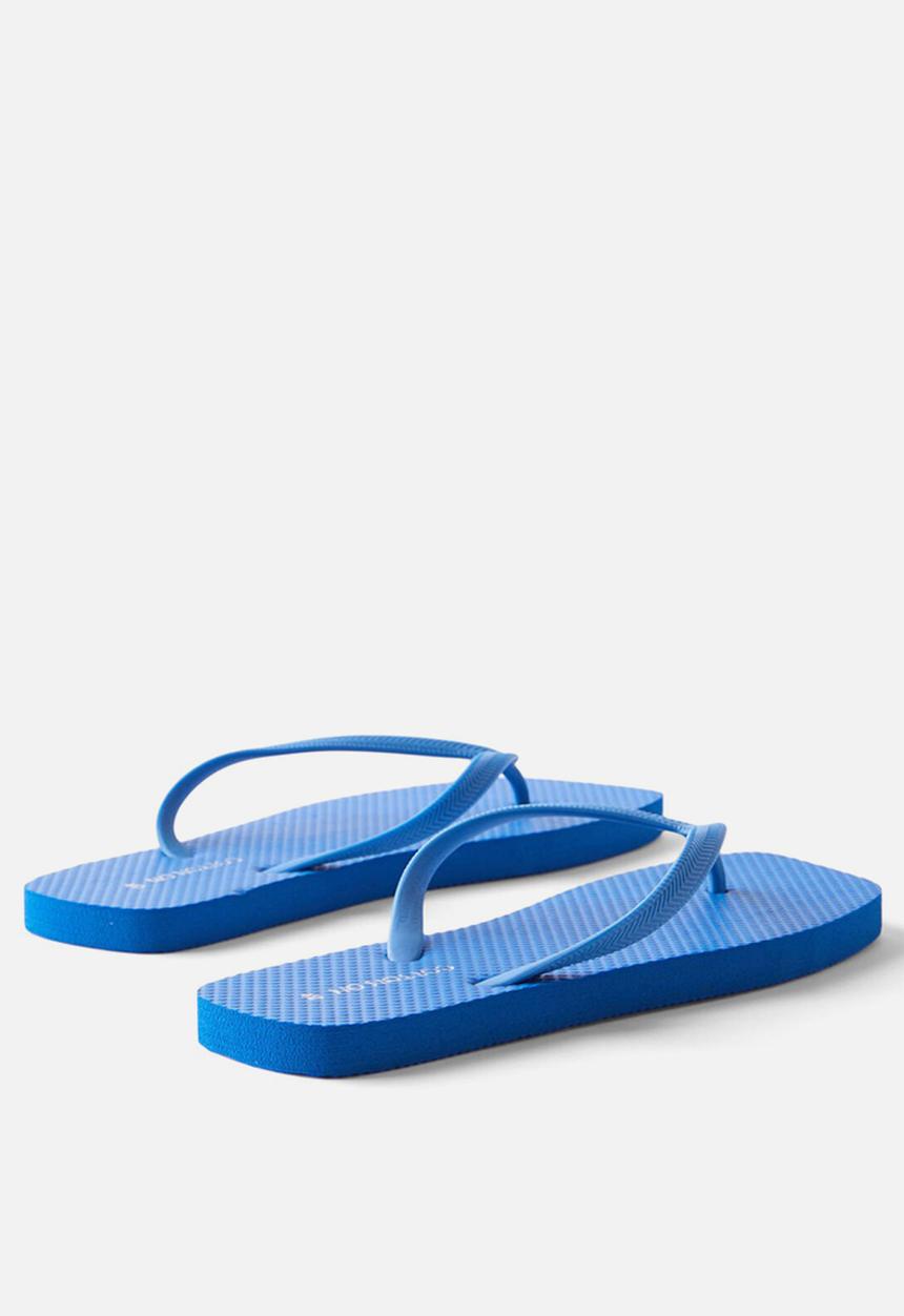 Cotton On - Square toe flip flop - blue