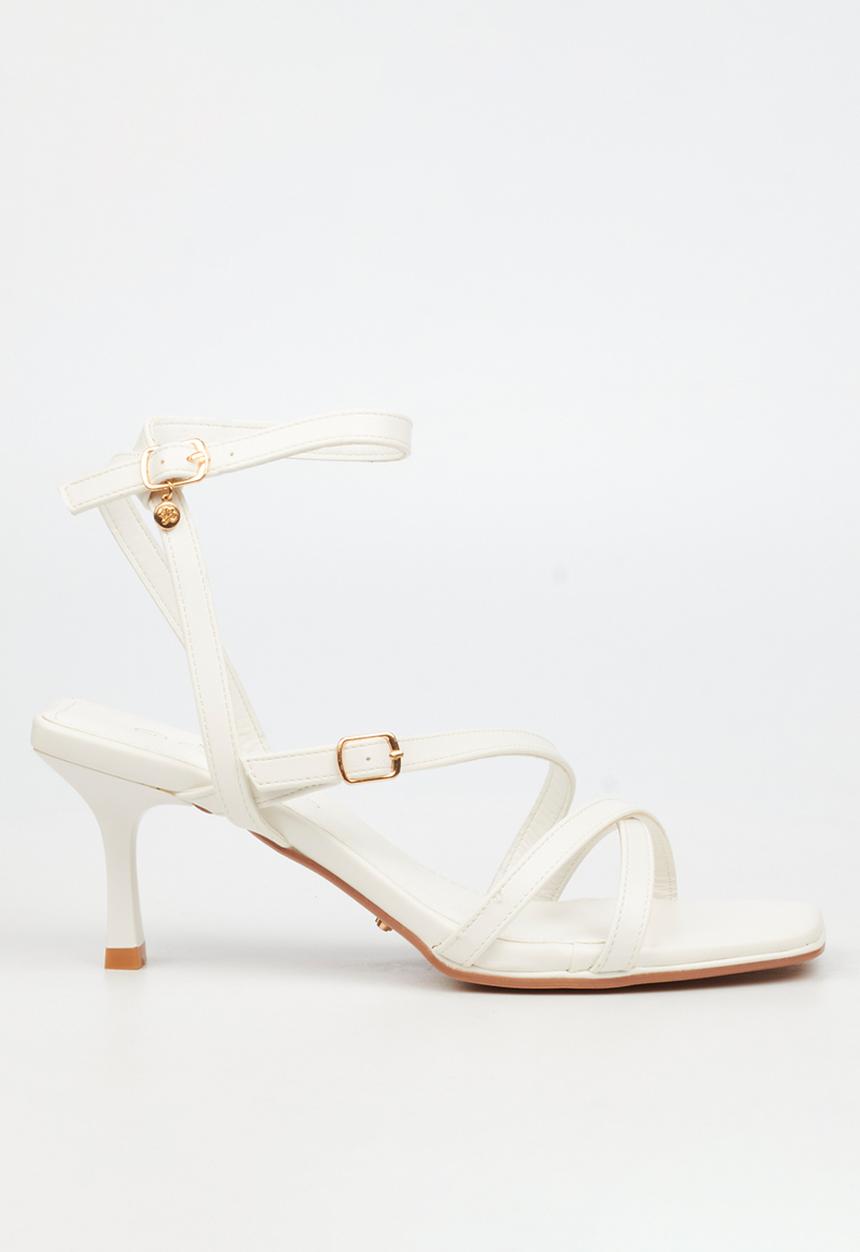 Miss Black - Gelato 1 heel - white