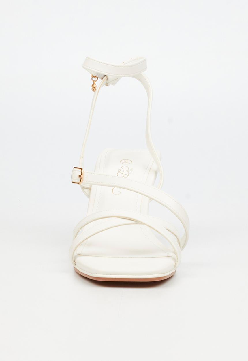 Miss Black - Gelato 1 heel - white