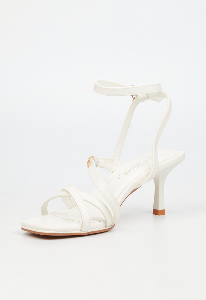 Miss Black - Gelato 1 heel - white