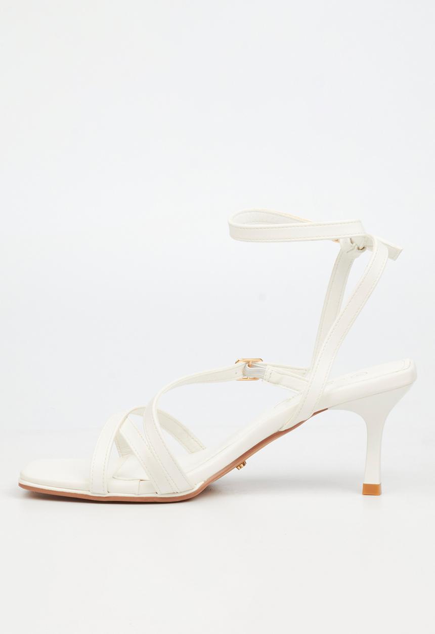 Miss Black - Gelato 1 heel - white