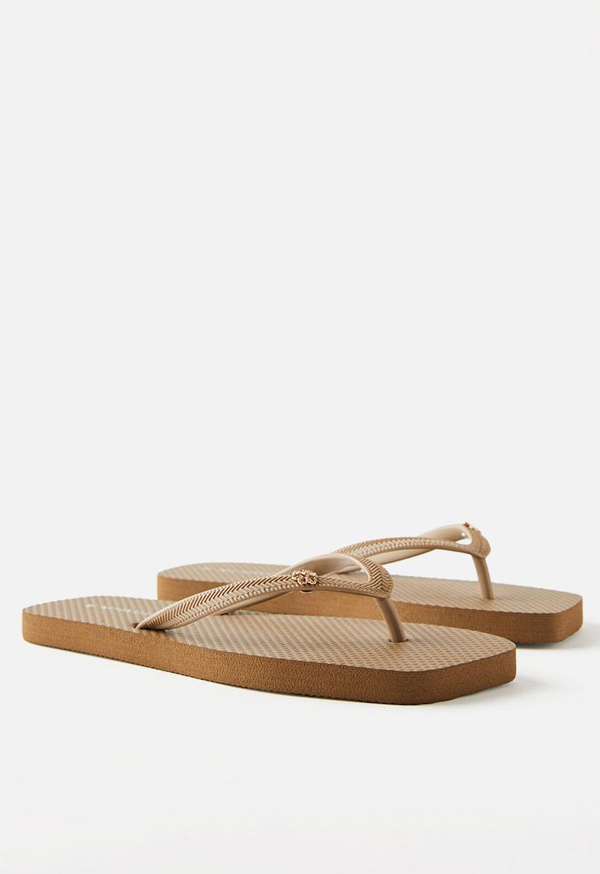 Cotton On - Charm flip flop - brown