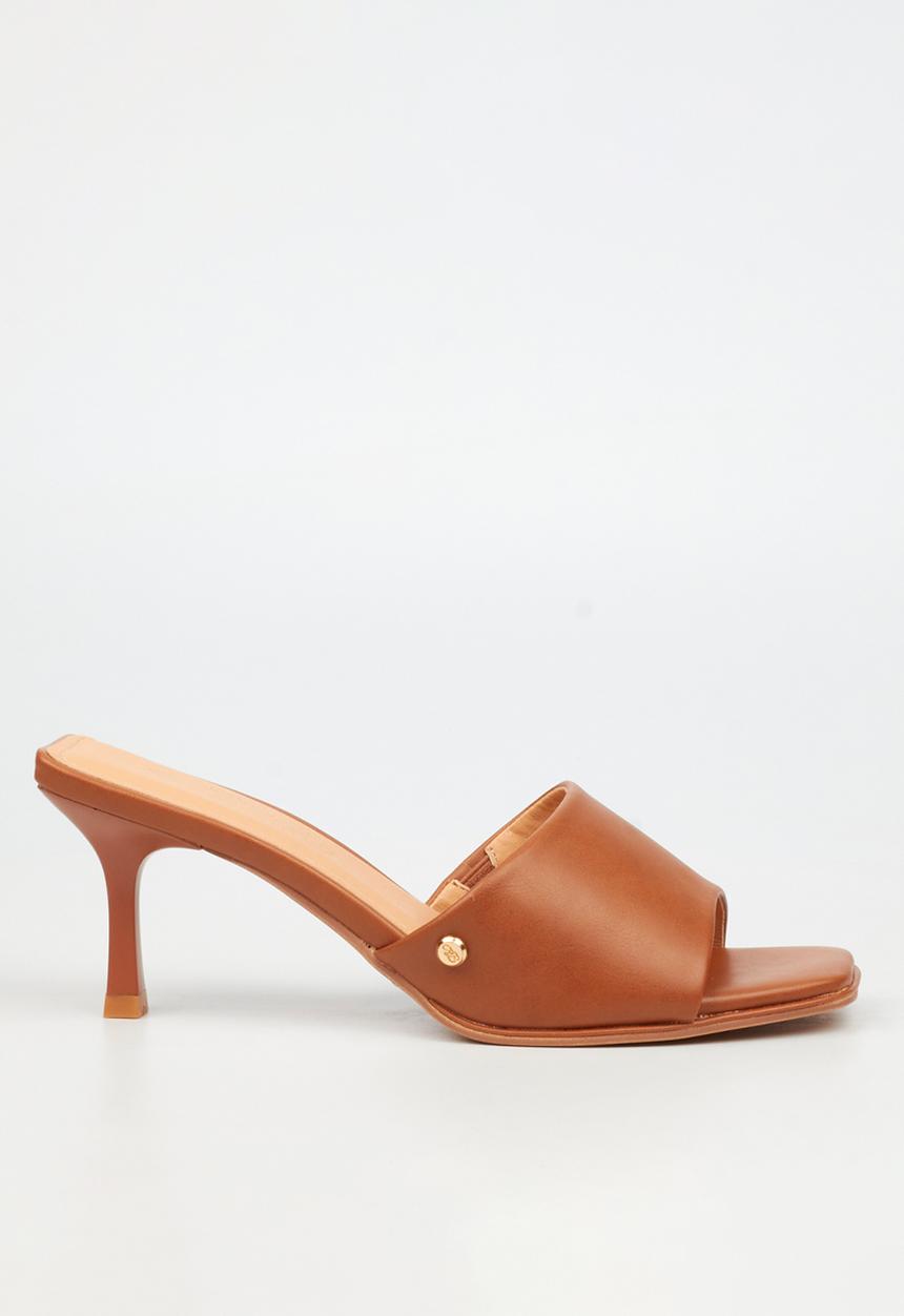 Miss Black - Gelato 2 mule heel - tan