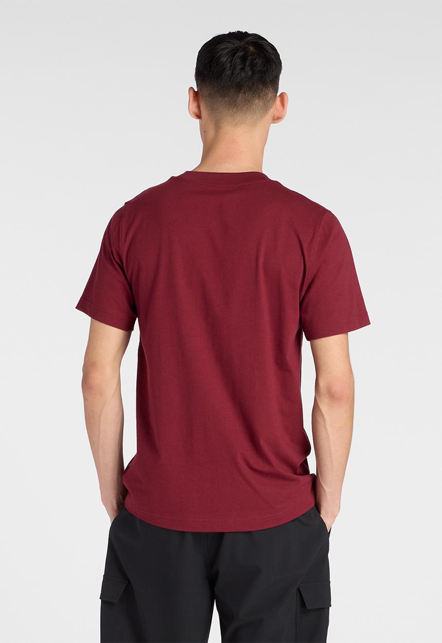 New Balance  - NB Sport Cubed Tee - Monarch Burgundy