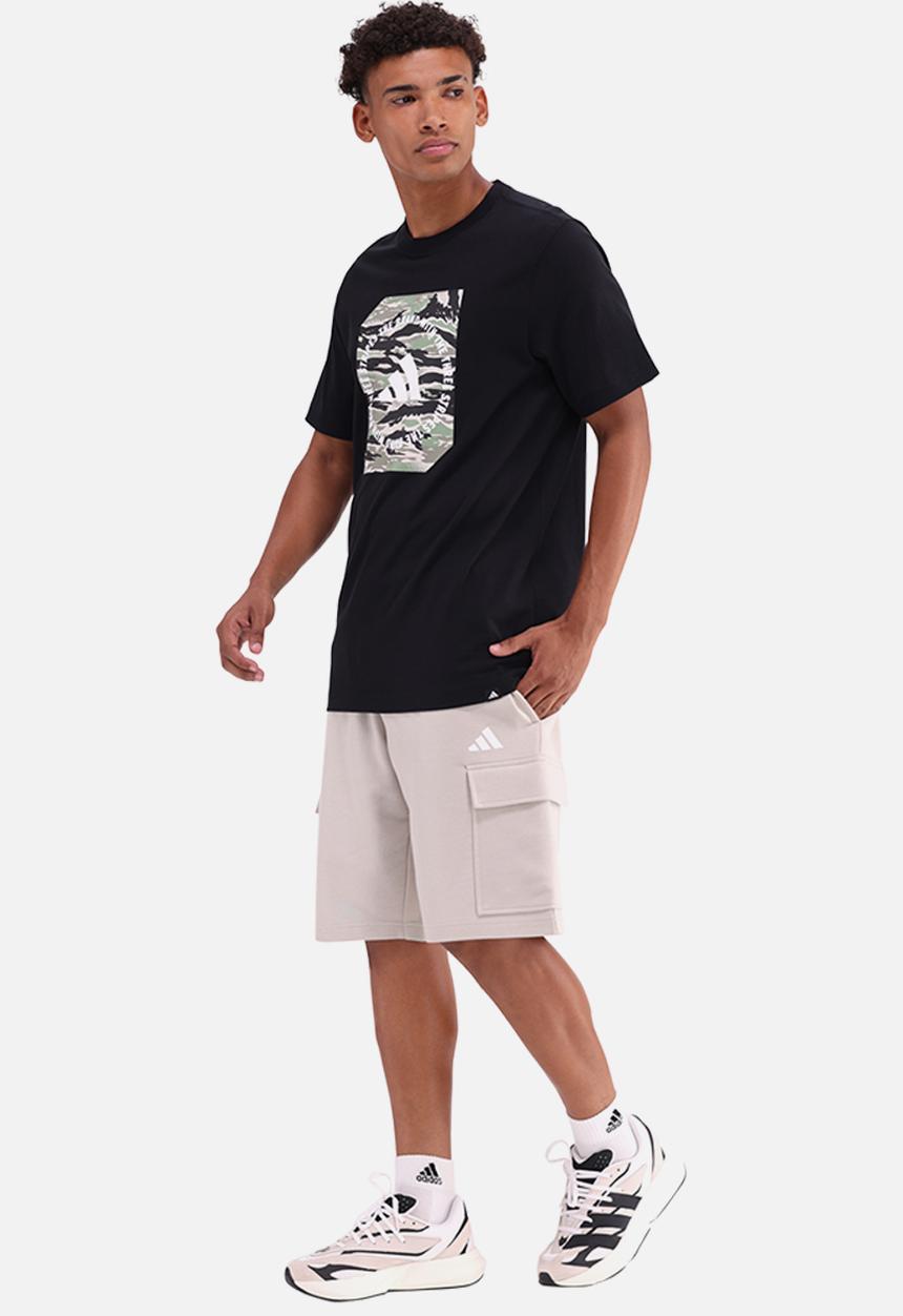 adidas Performance - Camo Shape Graphic T-Shirt - Black