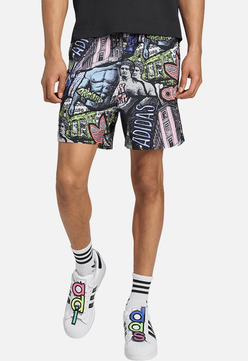 adidas Originals - adidas x Jeremy Scott AOP Shorts - Multco