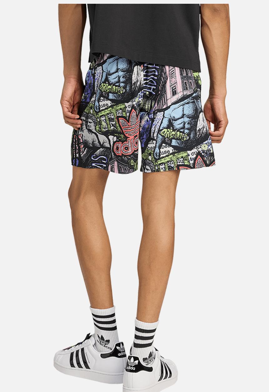 adidas Originals - adidas x Jeremy Scott AOP Shorts - Multco
