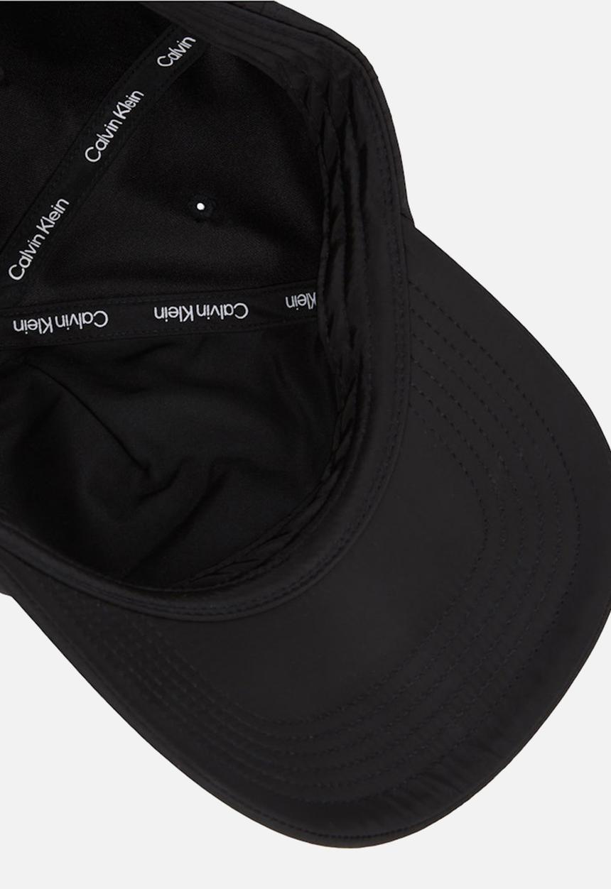 Calvin Klein - 6 Panel Monologo Patch Cap - Black