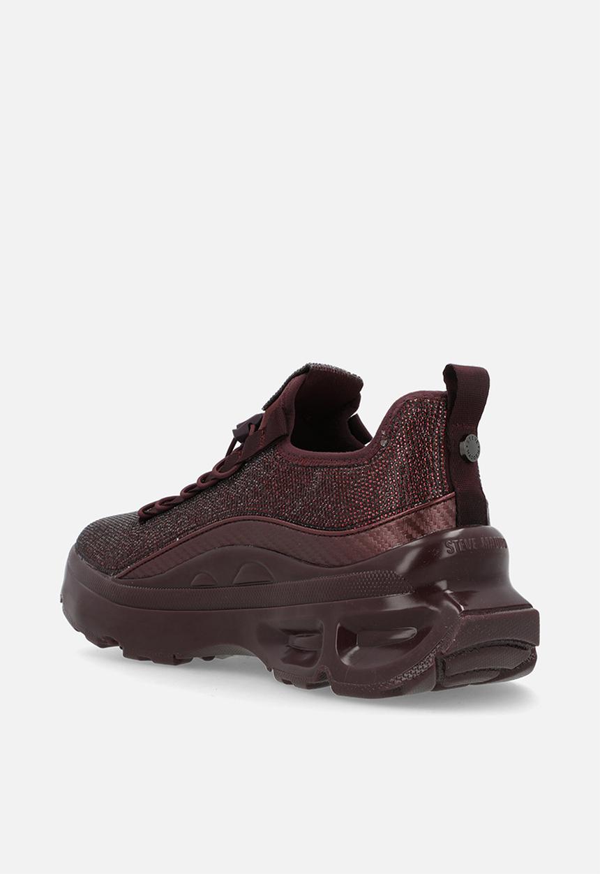Steve Madden - Fabuluxe sneaker - dk cherry lacq