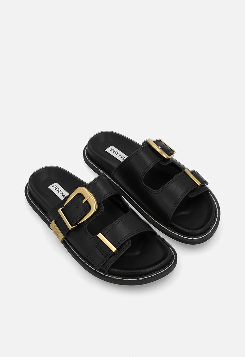 Steve Madden - Arch slide - blk action lea