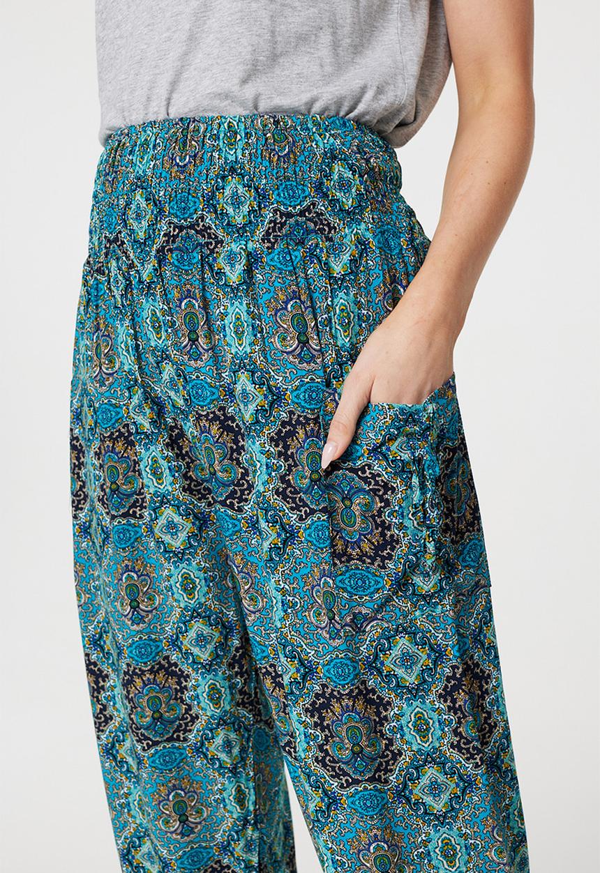 Stella Morgan - Harem Pant - Multi Green