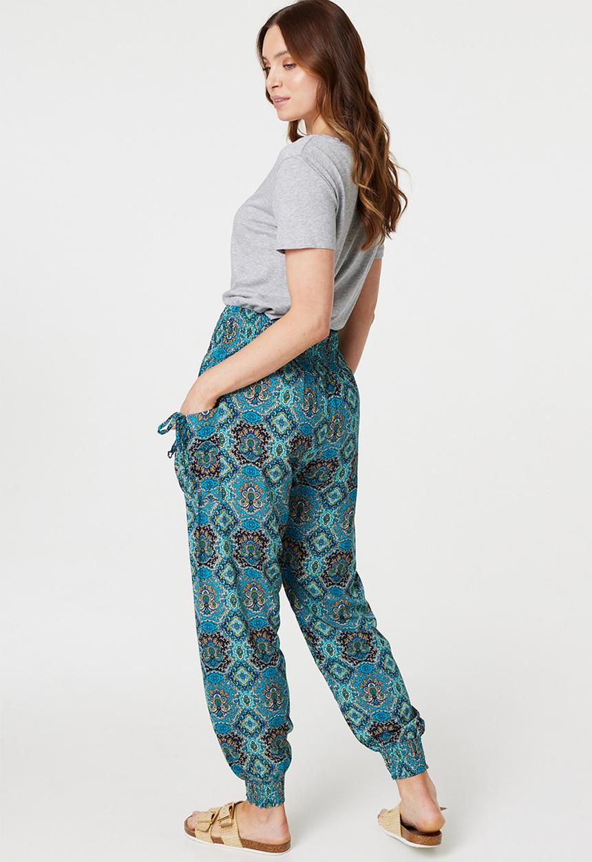 Stella Morgan - Harem Pant - Multi Green