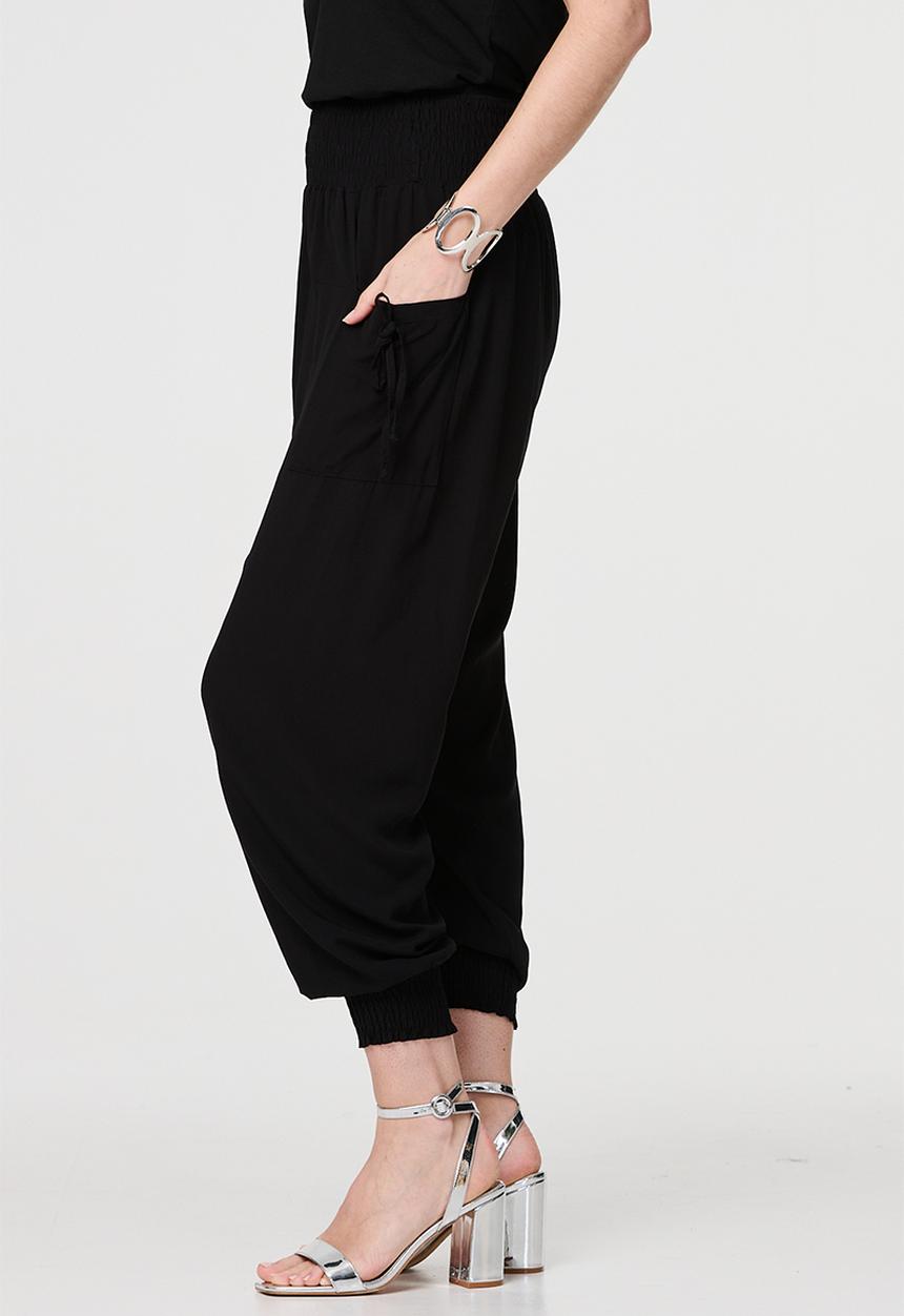 Izabel London - Harem Pant - Black