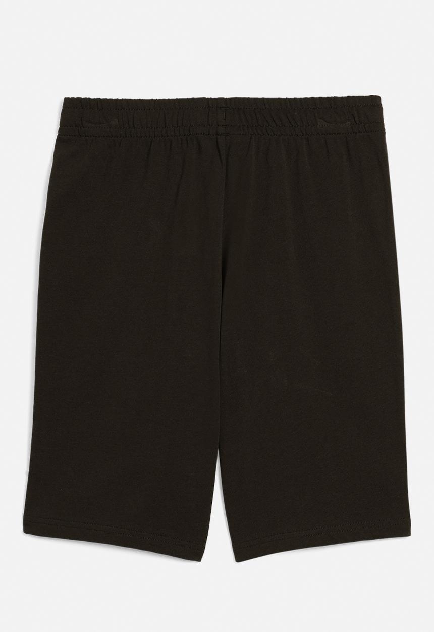 PUMA - Ess No. 1 Logo Jersey Shorts B-Puma Black