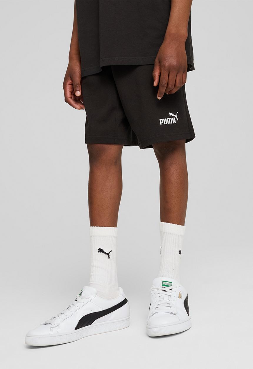 PUMA - Ess No. 1 Logo Jersey Shorts B-Puma Black