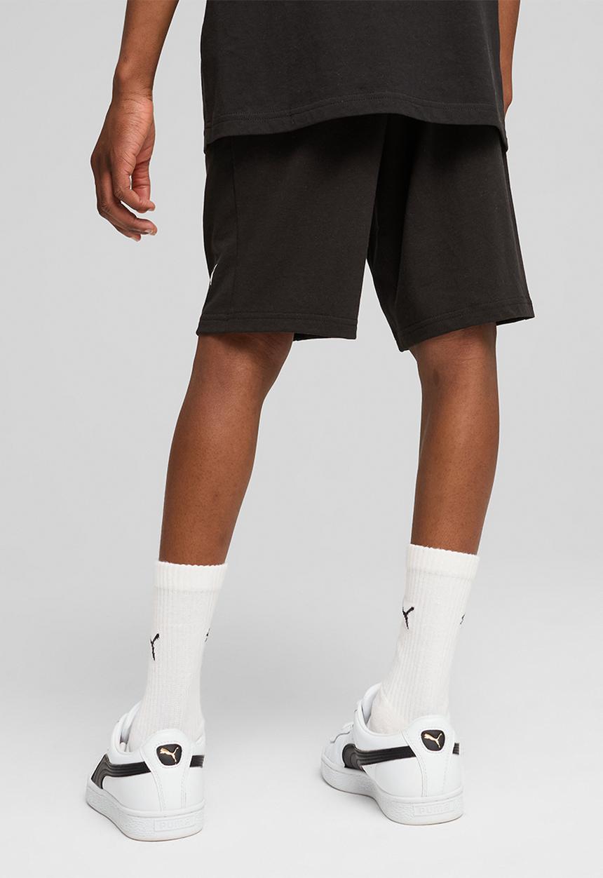 PUMA - Ess No. 1 Logo Jersey Shorts B-Puma Black