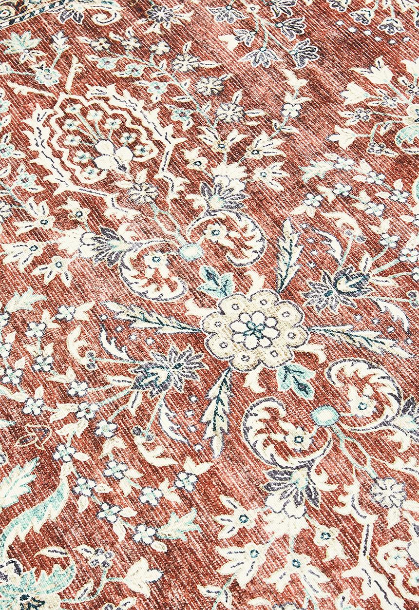 Fotakis - Celestial Floral Rug - Rust