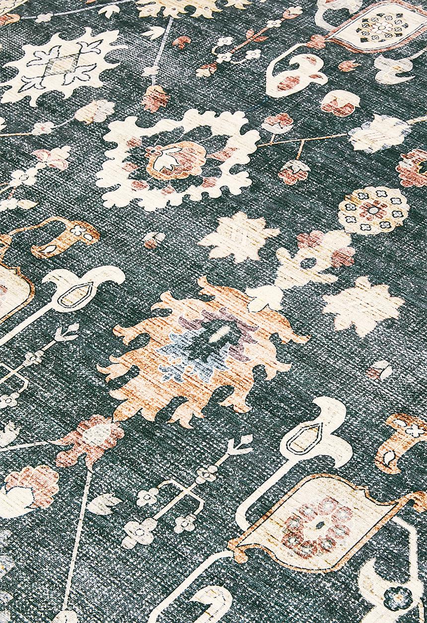 Fotakis - Moonlit Antique Rug - Charcoal