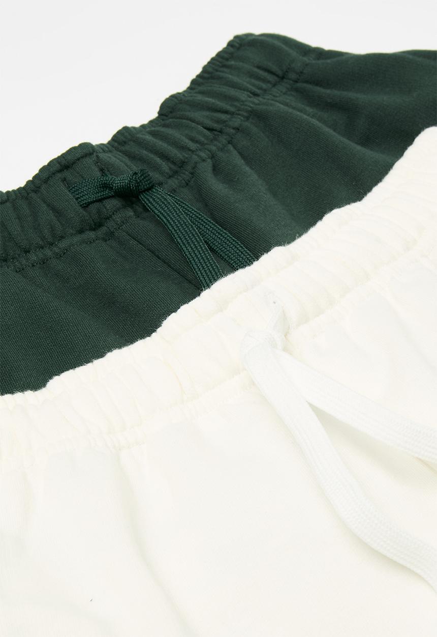 Pop Candy - 2 Pack sweatshorts - green/pfd