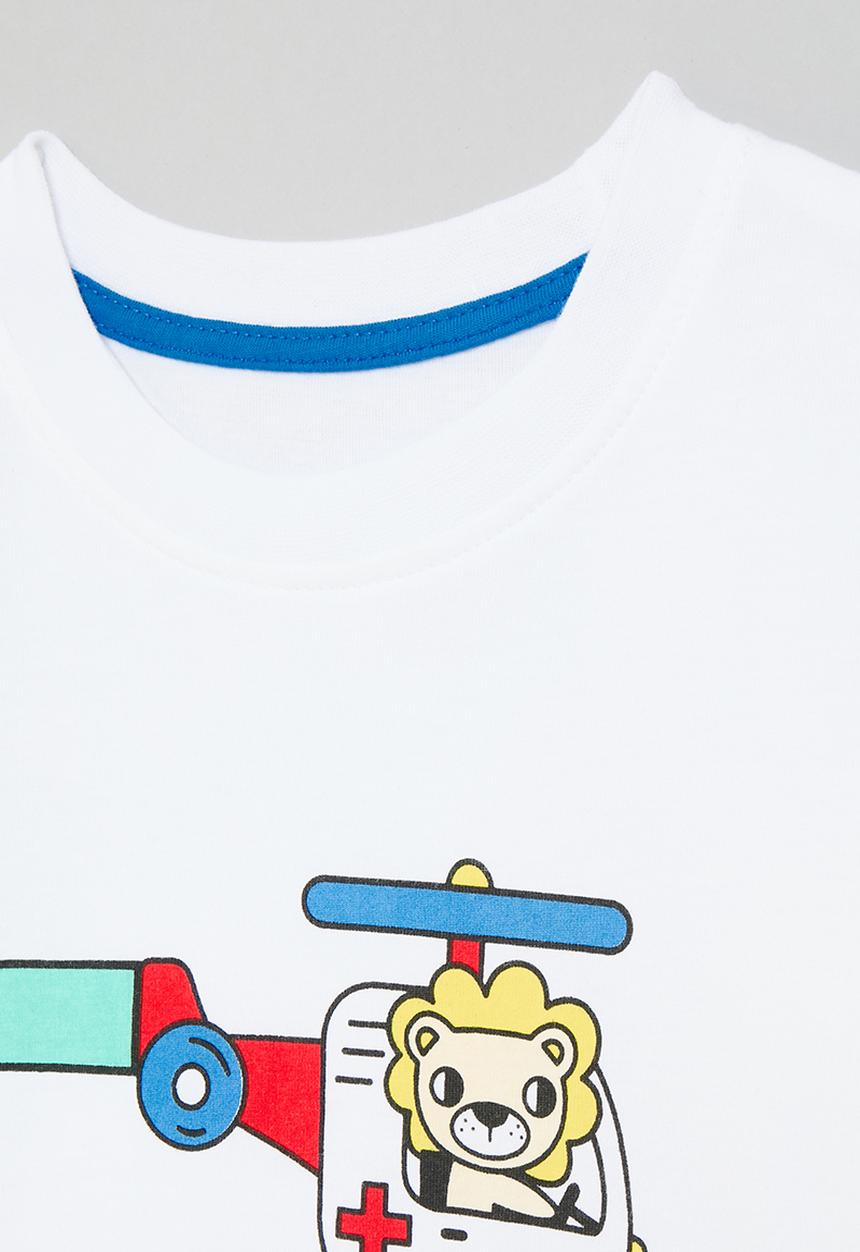 Pop Candy - Long sleeve graphic tee - white