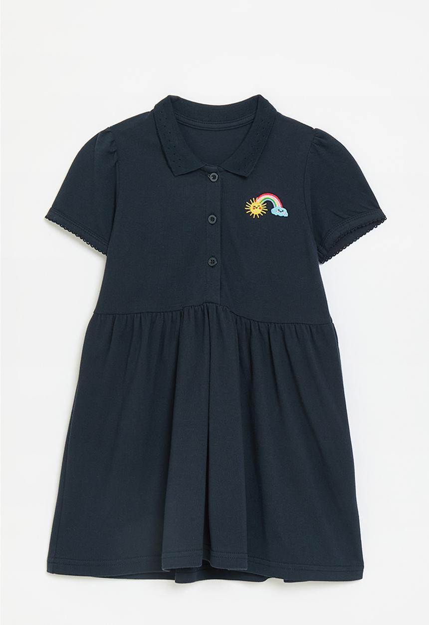 Pop Candy - Golfer dress - black/rainbow