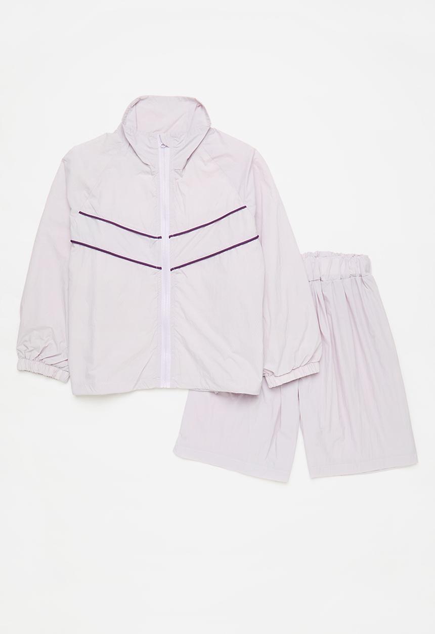 Pop Candy - Windbreaker & short set - lilac