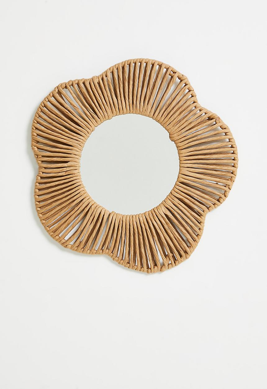 H&S - Bloom mirror - natural