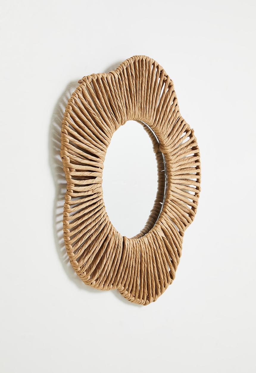 H&S - Bloom mirror - natural