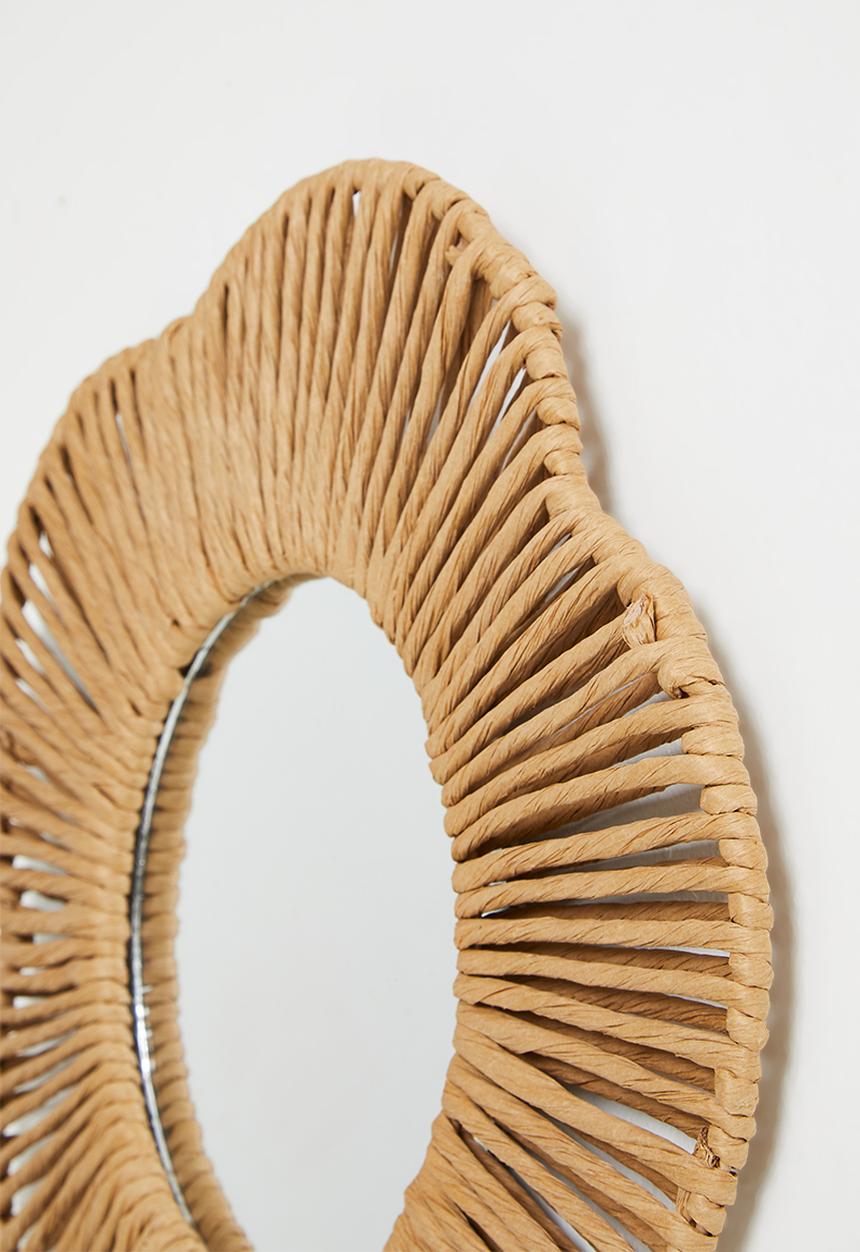 H&S - Bloom mirror - natural