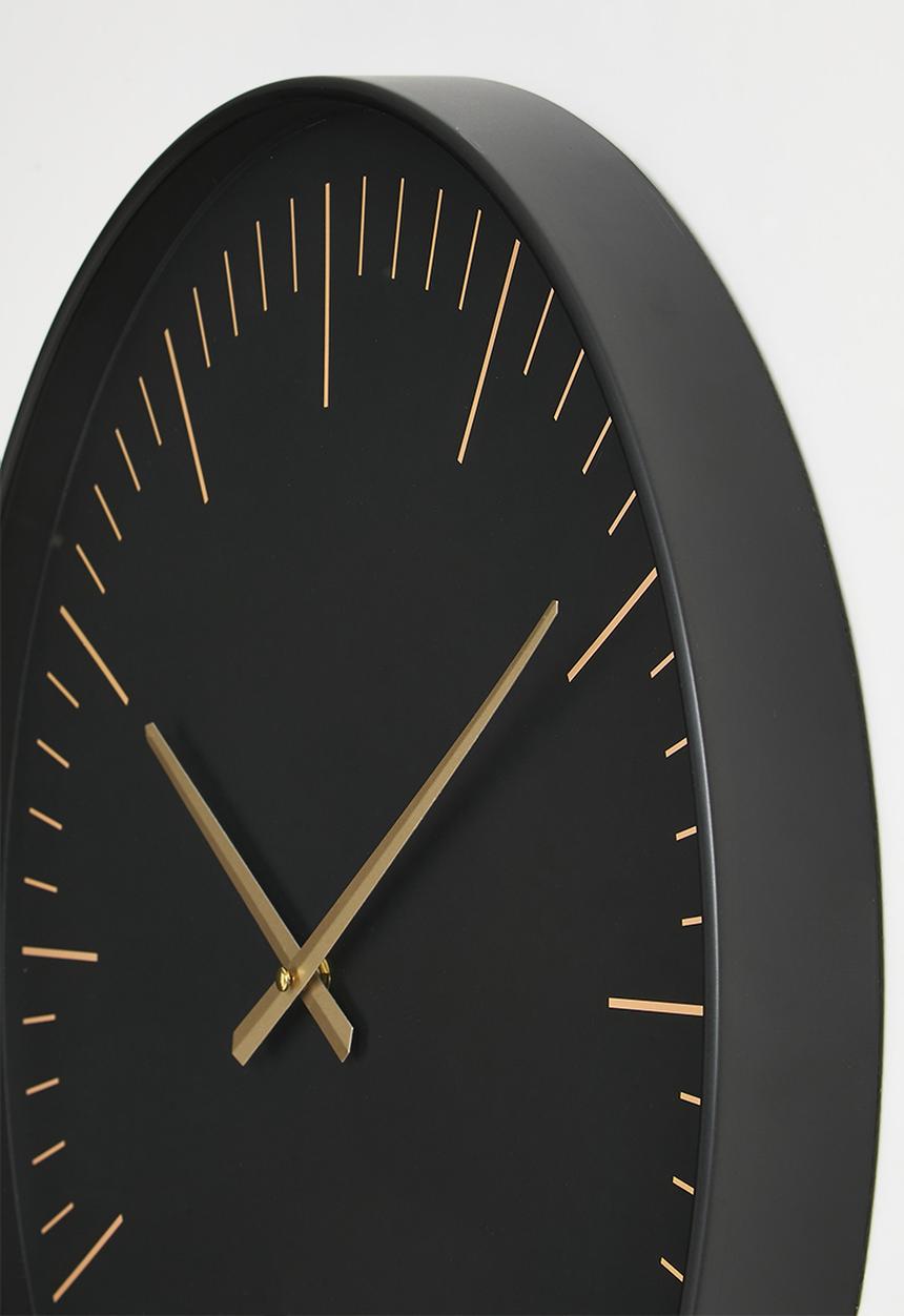 H&S - Mood wall clock - black