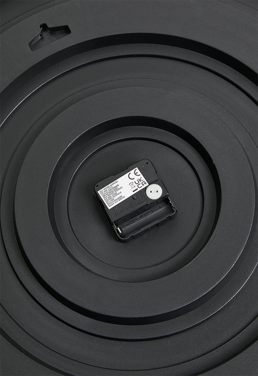 H&S - Mood wall clock - black
