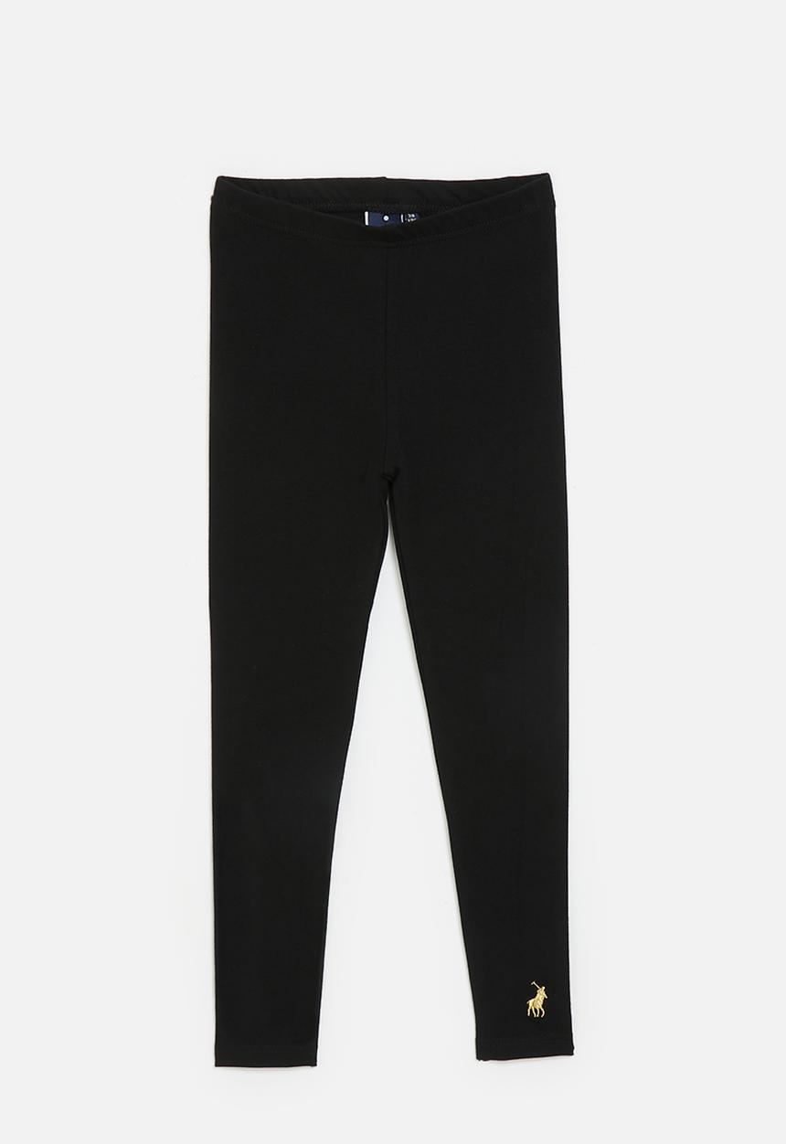 POLO - Core girls victoria full length legging - black