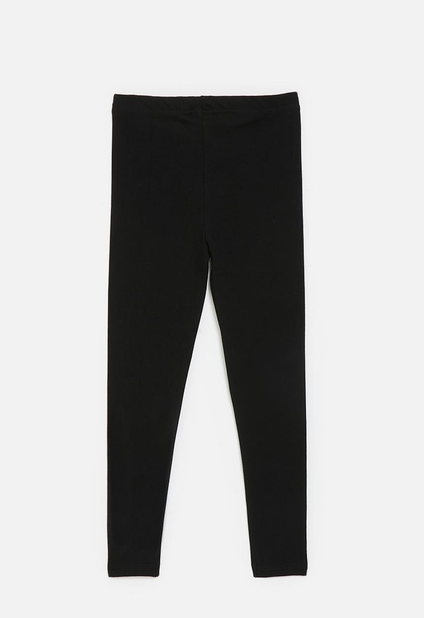 POLO - Core girls victoria full length legging - black