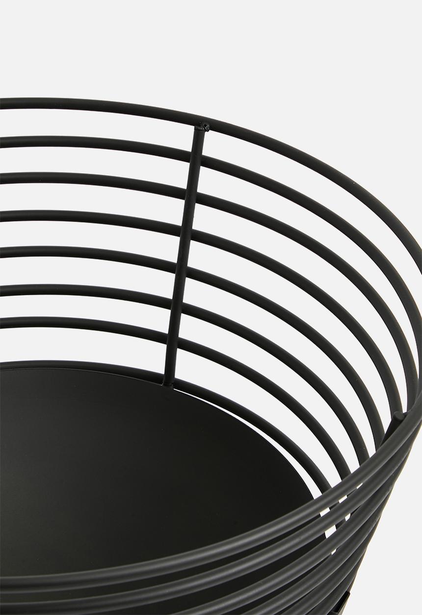 H&S - Nest fire pit - black