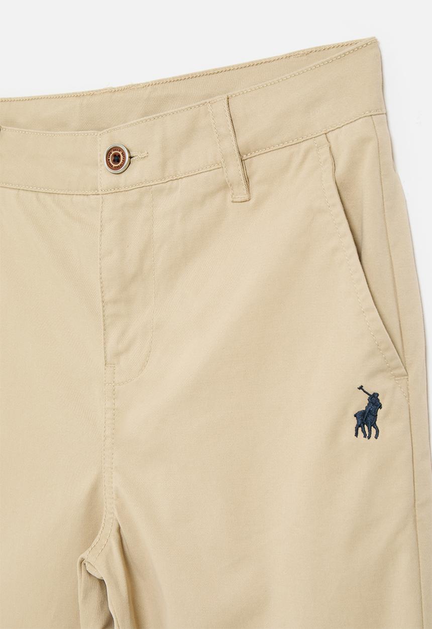 POLO - Boys adrian chino - stone