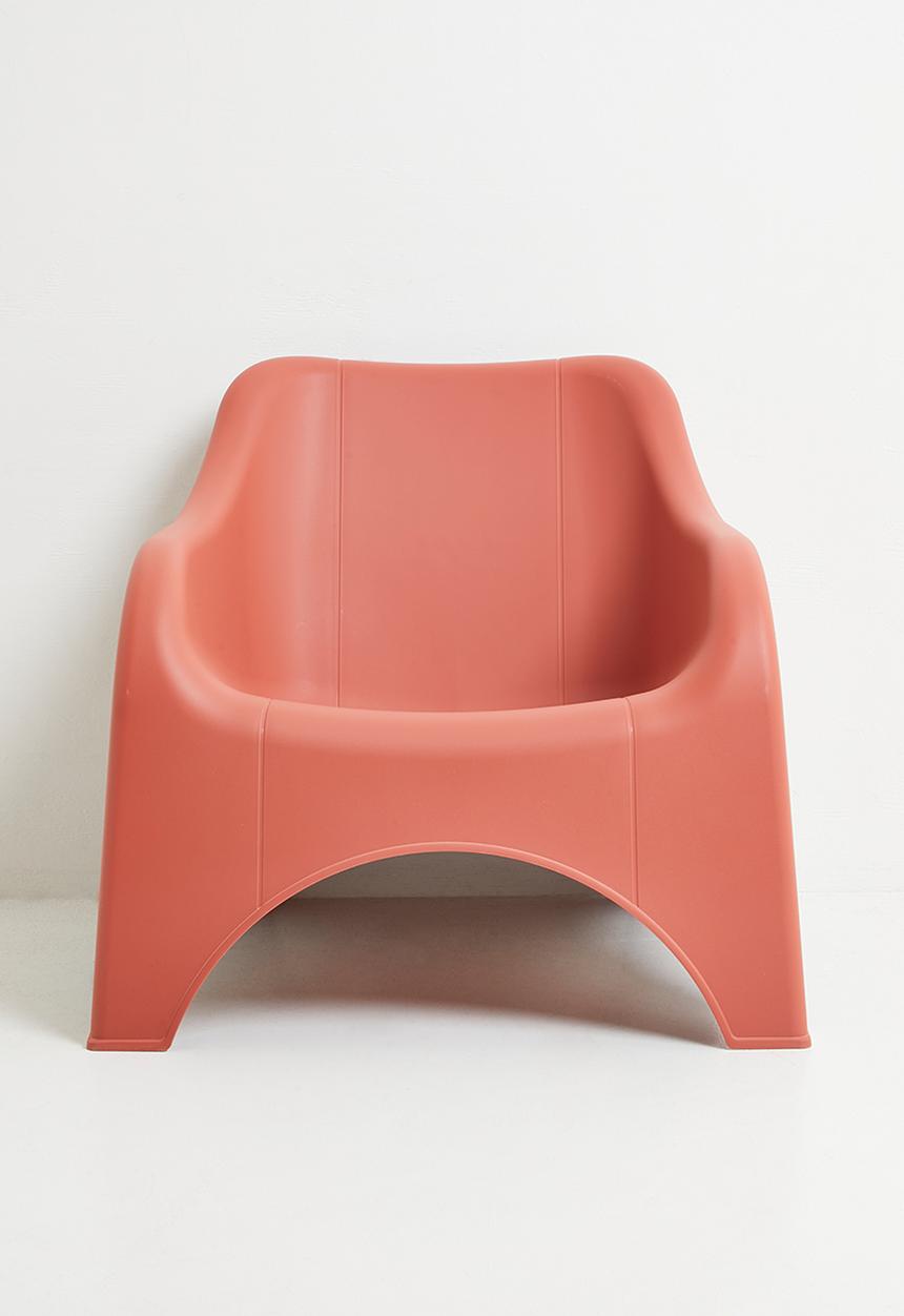 H&S - Nuvola outdoor lounge chair - rust