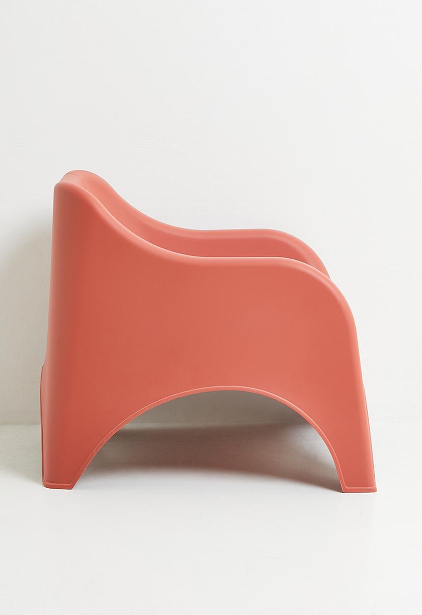 H&S - Nuvola outdoor lounge chair - rust