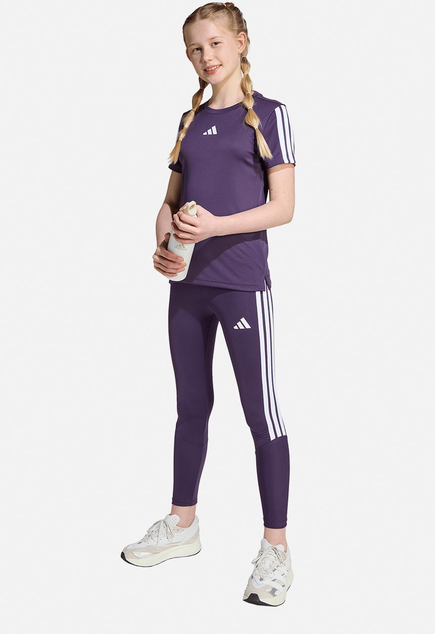 adidas Performance - Jg Tr-Es 3S Leg - Aurplu/White