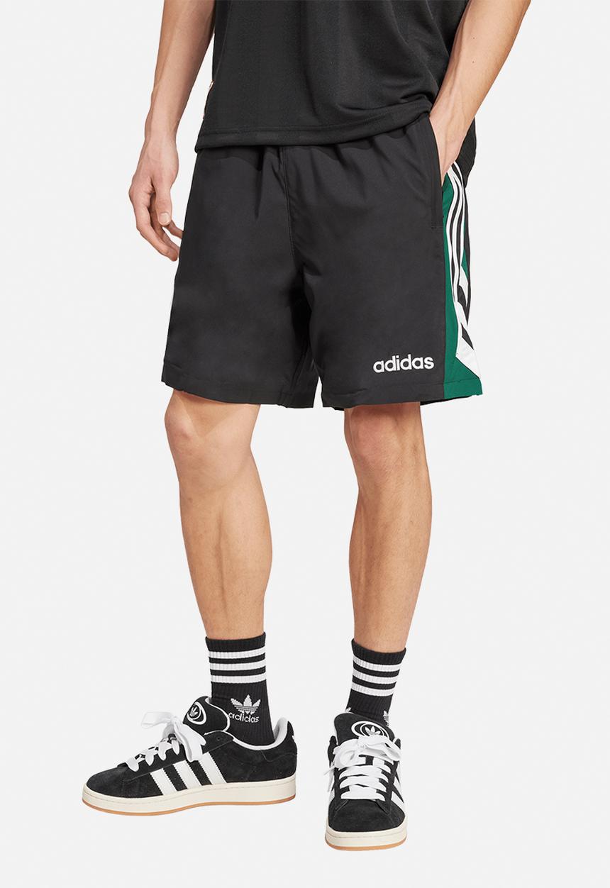 adidas Originals - 90s Football Shorts - Black