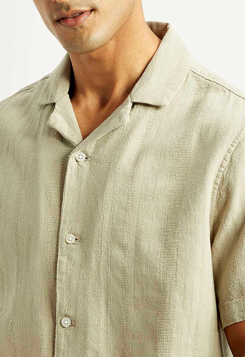 Levi’s® - Camp collar shirt - abbey stone