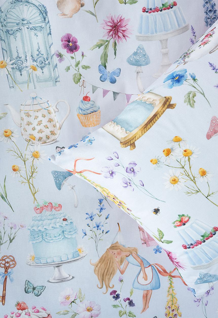 Linen House - Magic Meadow Bluebell Duvet Cover Set - multi