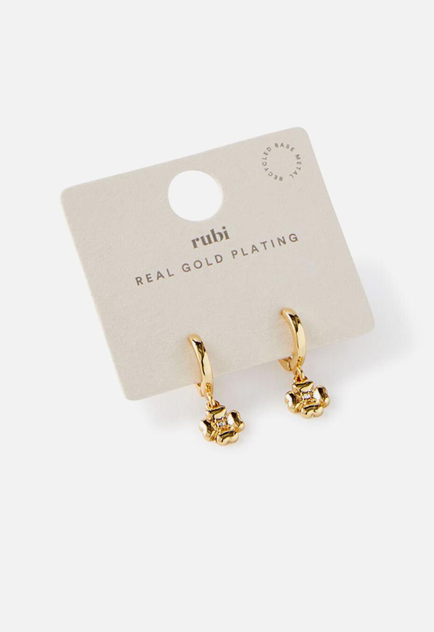 Rubi - Huggie Hoop Earring - Gold
