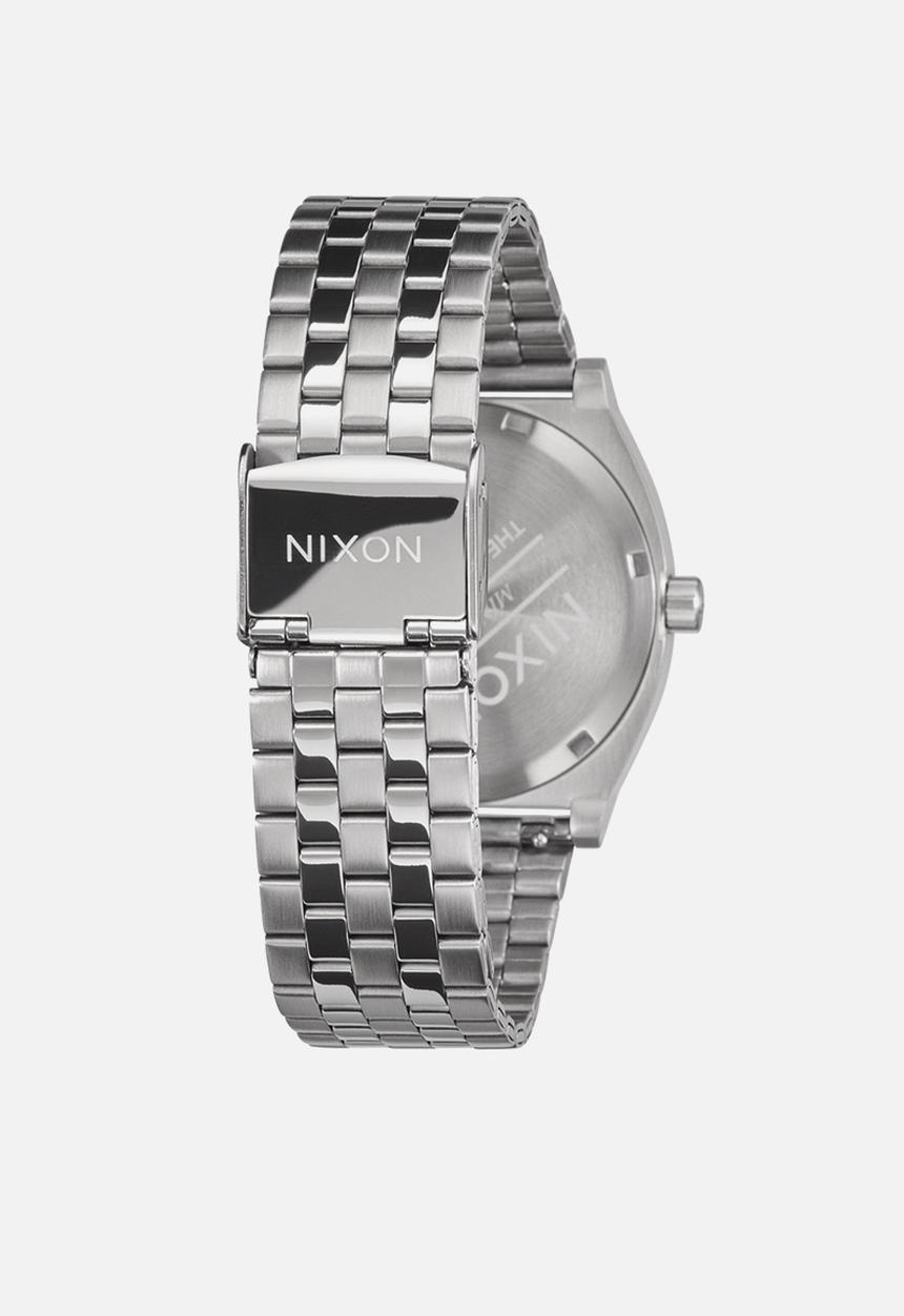 Nixon - Time Teller Watch - Silver / Byron Blue