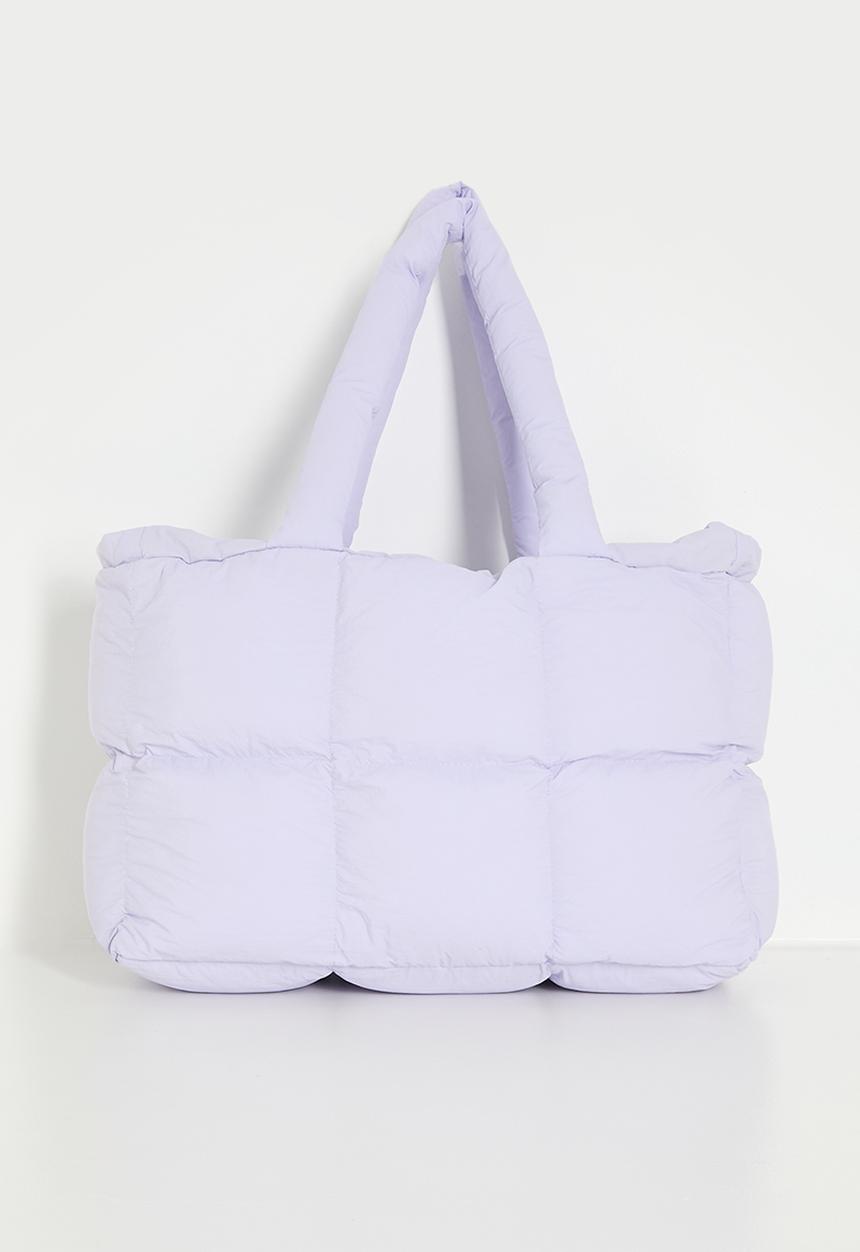 Pop Candy - Quilted tote bag - lilac
