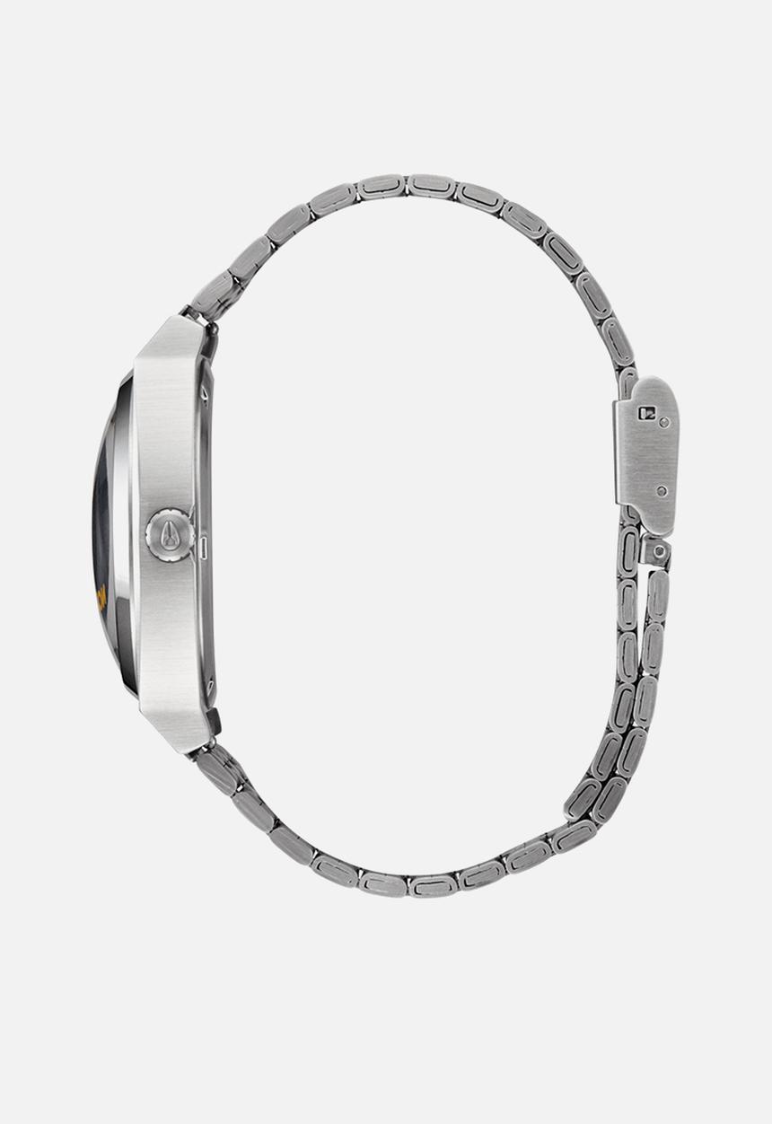 Nixon - Time Teller Watch - Silver & Black