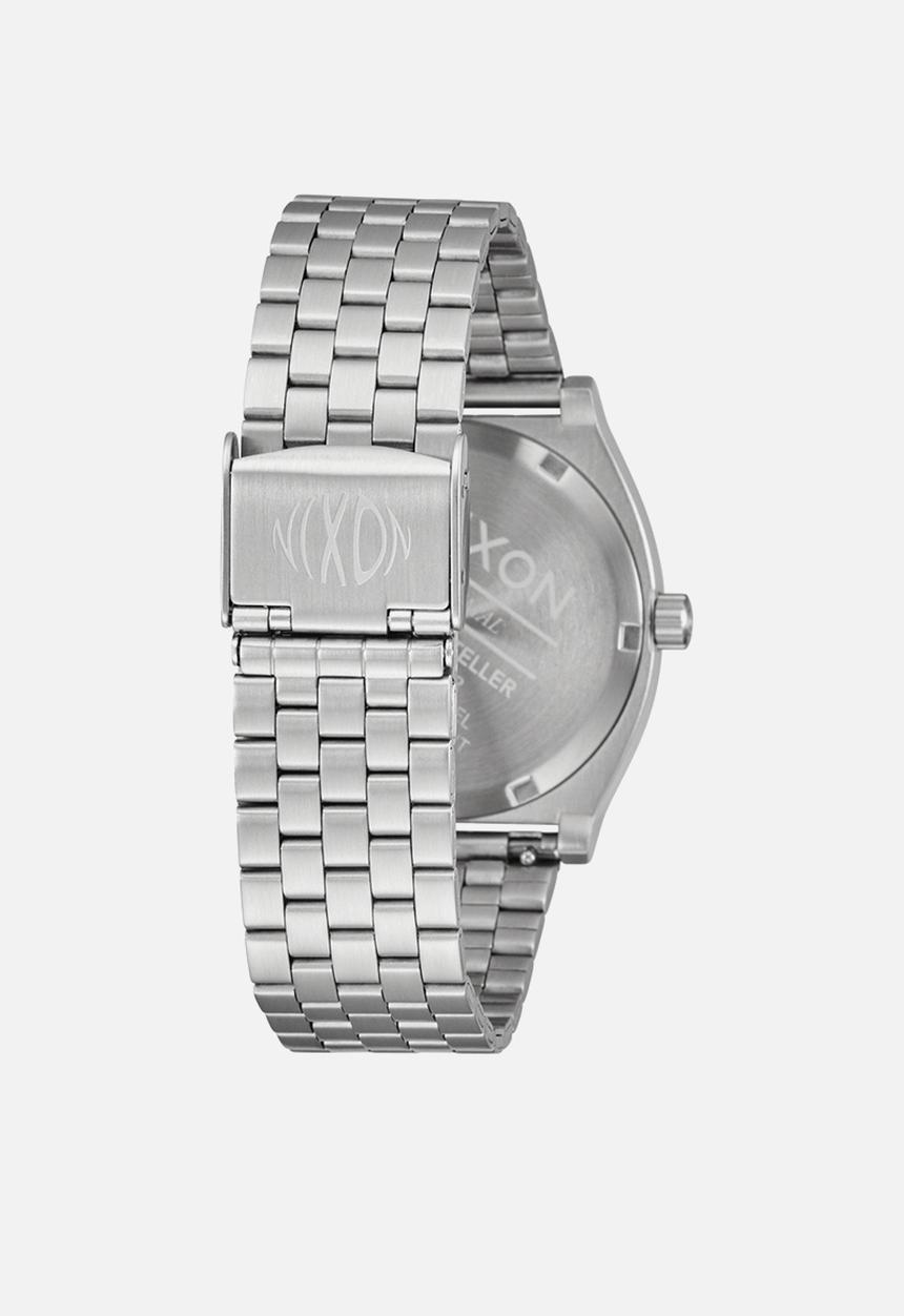 Nixon - Time Teller Watch - Silver & Black