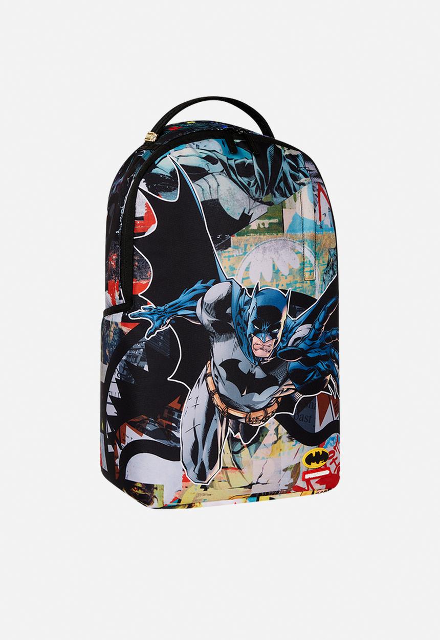 Sprayground - Dc batman collage shark dlxr backpack - multi