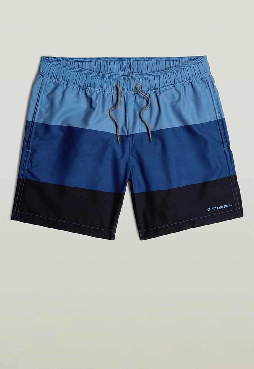 G-STAR - Dirik Color Block Swimshort - Dutch Blue Color Block